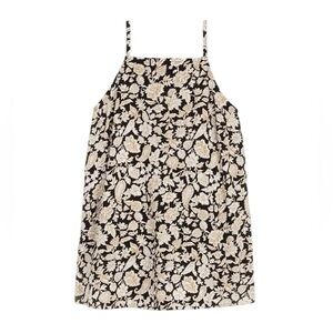 Old Navy Floral Black and Cream Tank Top size XL